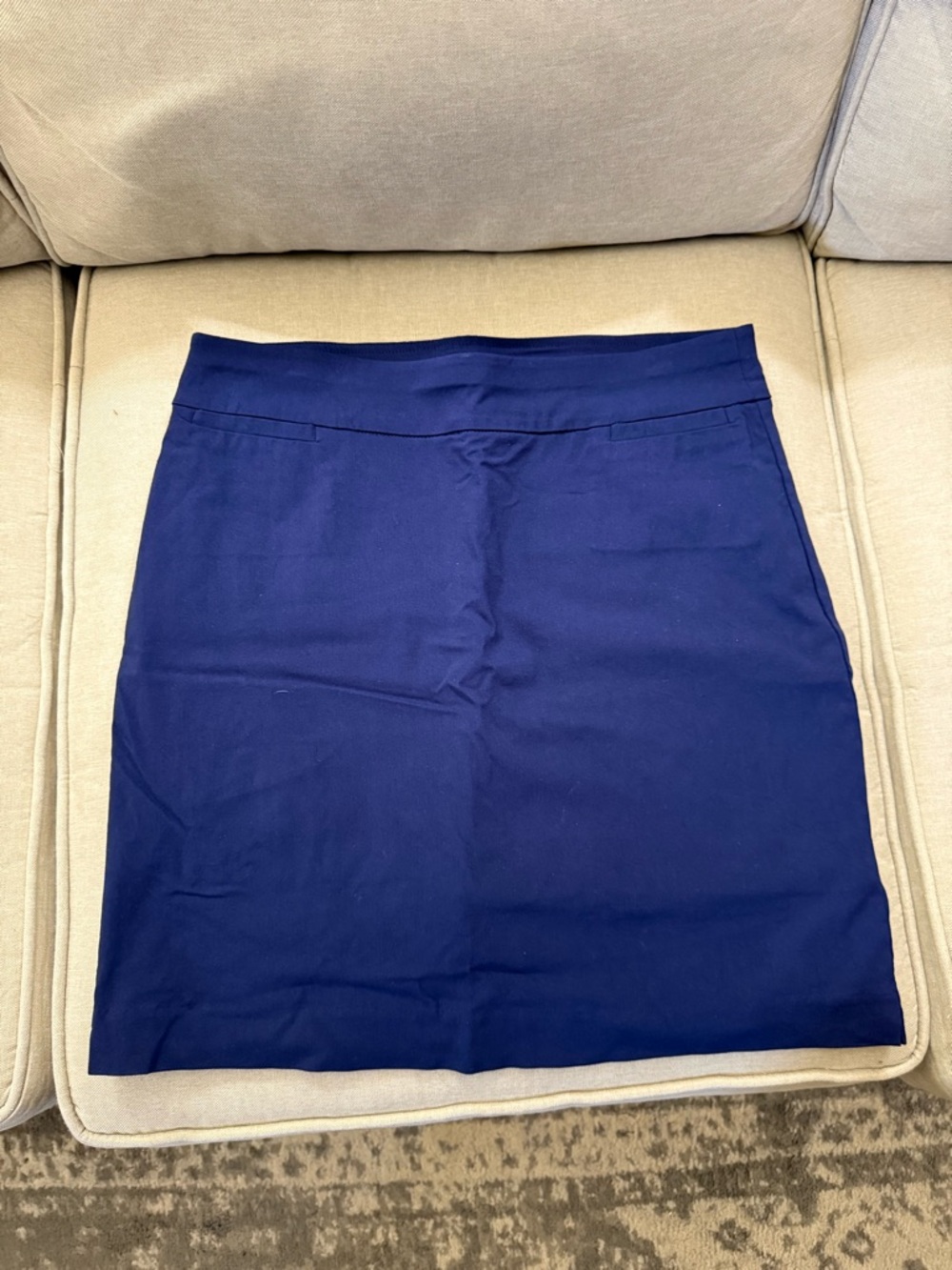 Classic Navy Pencil Skort - Women's